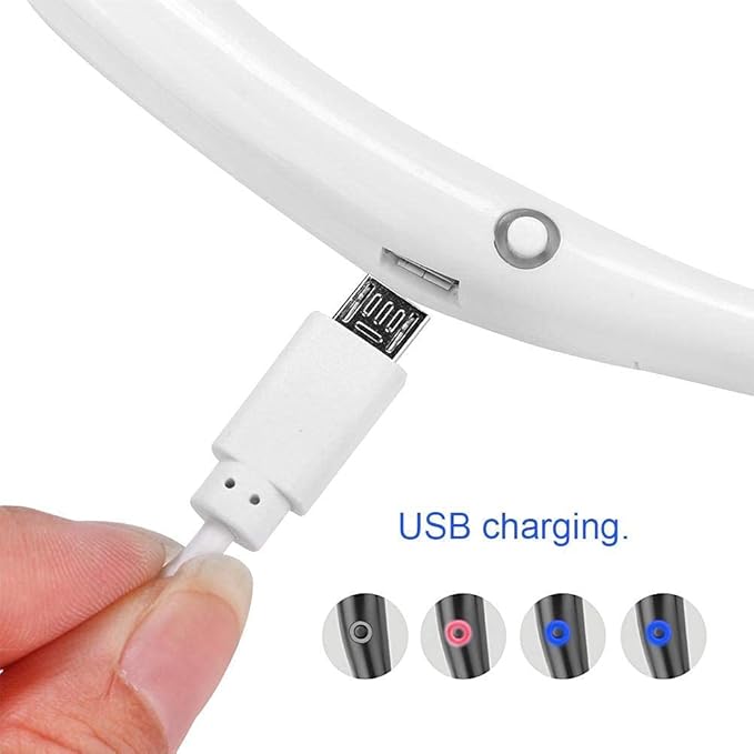 Mini Portable Neckband Fan – Hands-Free USB Rechargeable Cooling Fan