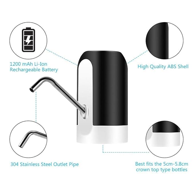 Automatic Wireless Water Can Dispenser Pump for 20 Litre Bottles