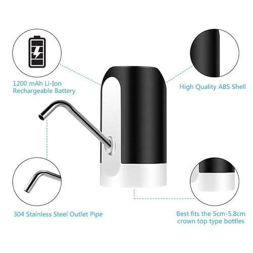 Automatic Wireless Water Can Dispenser Pump for 20 Litre Bottles
