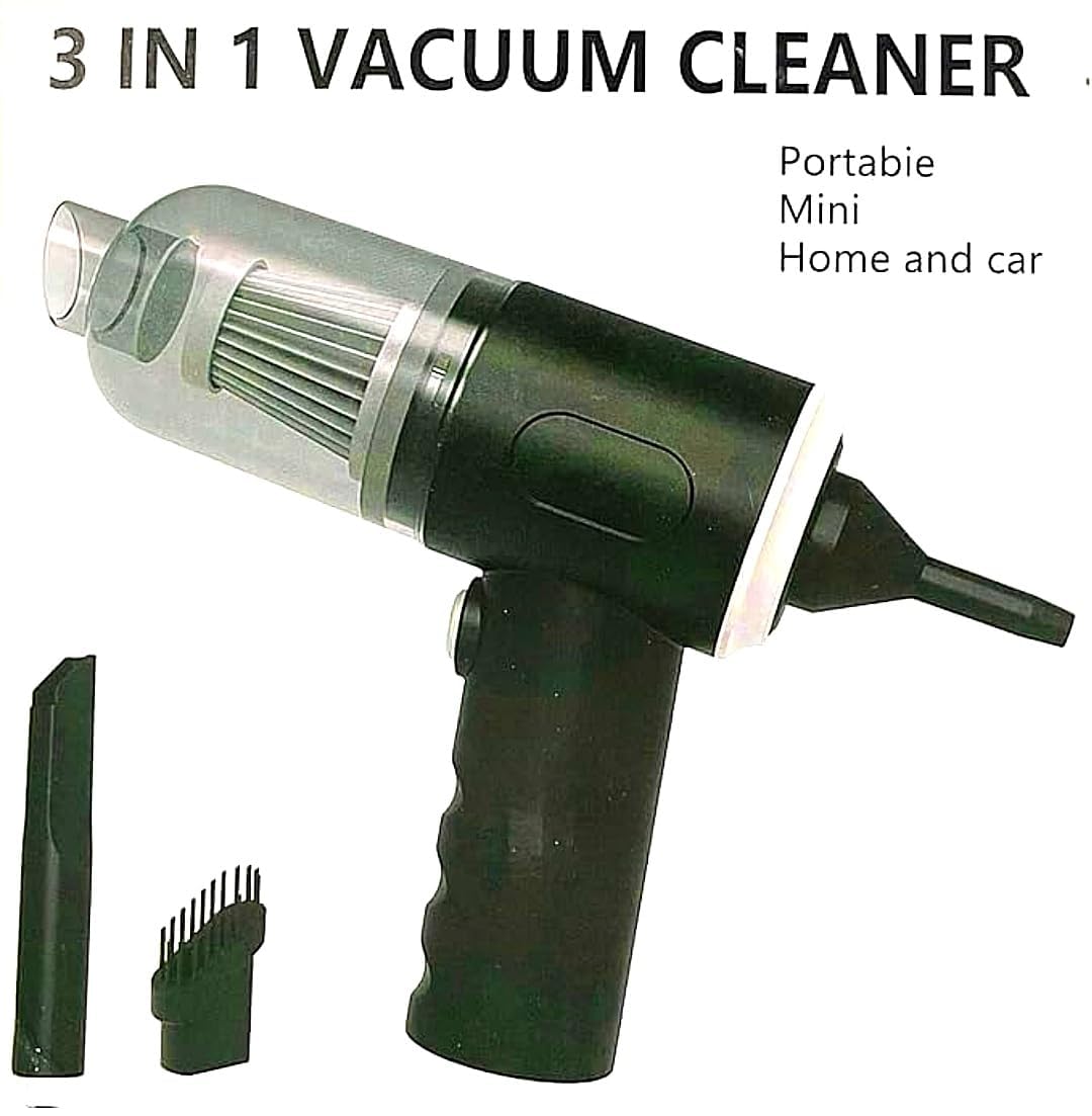 2-in-1 Wireless Air Duster & Handheld Vacuum Cleaner