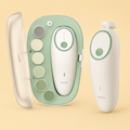Gentle Baby Electric Nail Trimmer Kit – Rechargeable, Safe & Quiet Baby Nail File with 6 Grinding Heads