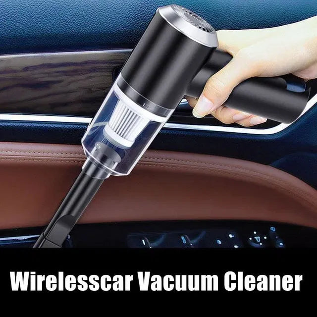 2-in-1 Wireless Air Duster & Handheld Vacuum Cleaner